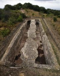 La doppia cisterna sulla collina meridionale